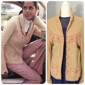 SALE 🆕Anthropologie🌷Lambswool Cardigan